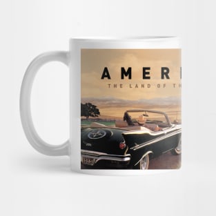 America - The Land Of The Free Mug